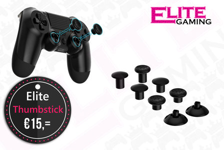 Dualsense Elite Buttons Midnight Black