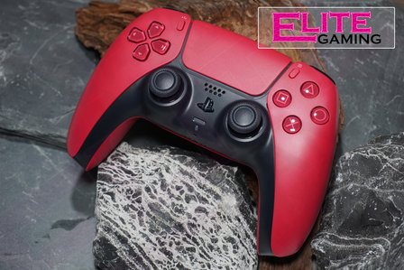 Dualsense Elite Paddles Cosmic Red